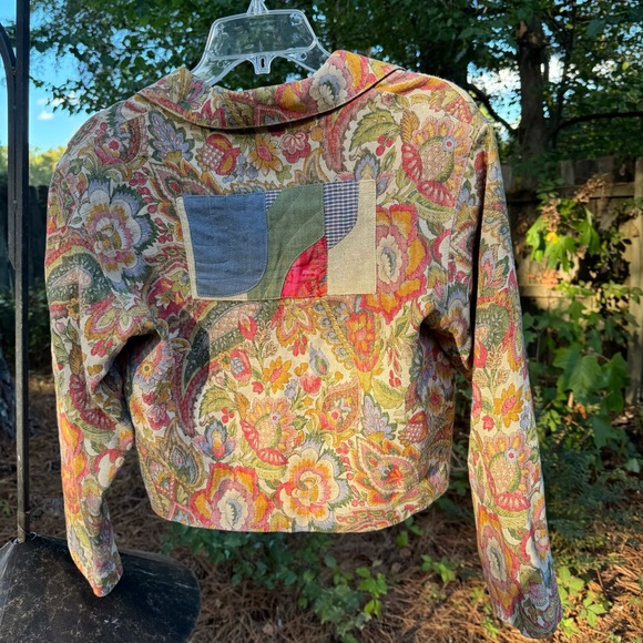 Patchwork Canvasback by lutton & horsfield XS Paisley Blazer - Picture 8 of 12